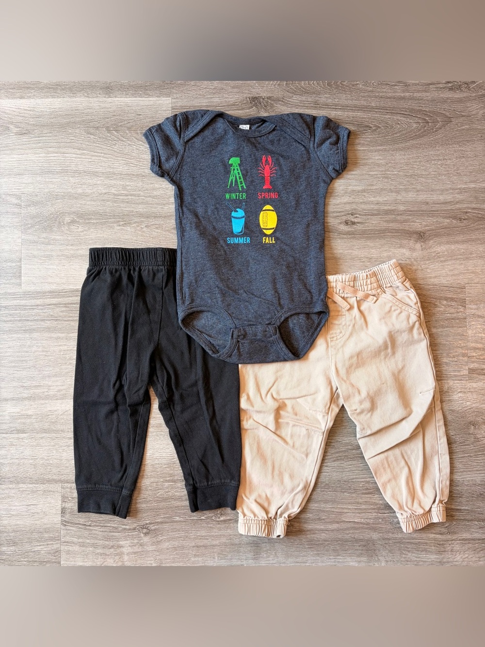 Garanimals/Rabbit Skins baby boys mix and match pieces